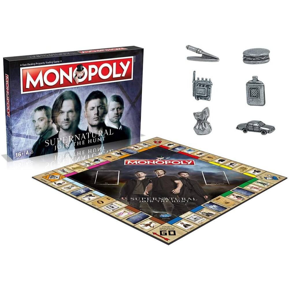 Επιτραπέζιο Monopoly Supernatural Winning Moves (Στα Αγγλικά) 00512