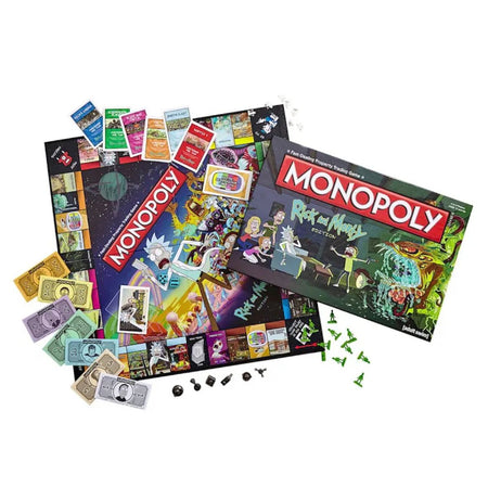 Επιτραπέζιο Monopoly Rick and Morty Winning Moves (Στα Αγγλικά)