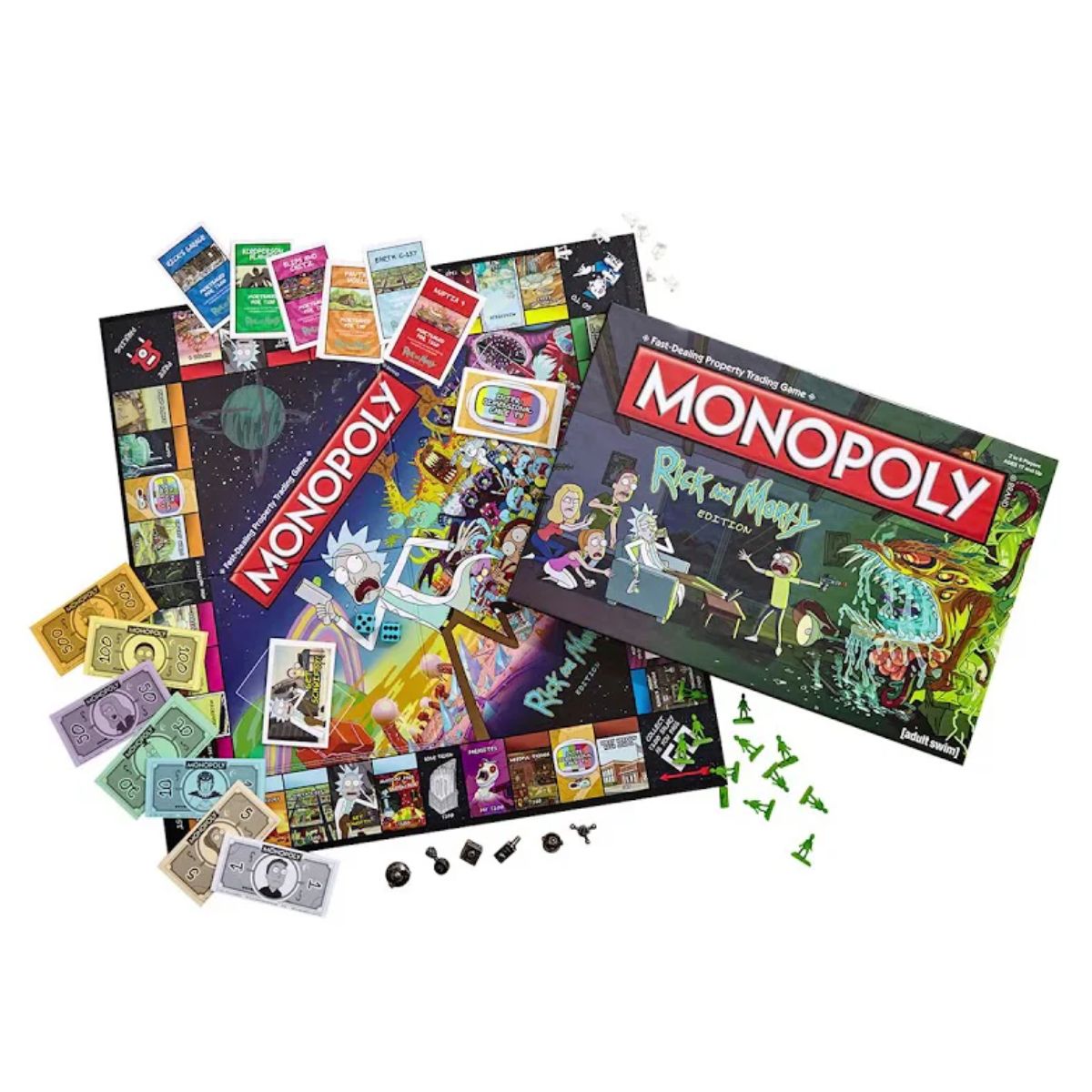 Επιτραπέζιο Monopoly Rick and Morty Winning Moves (Στα Αγγλικά)