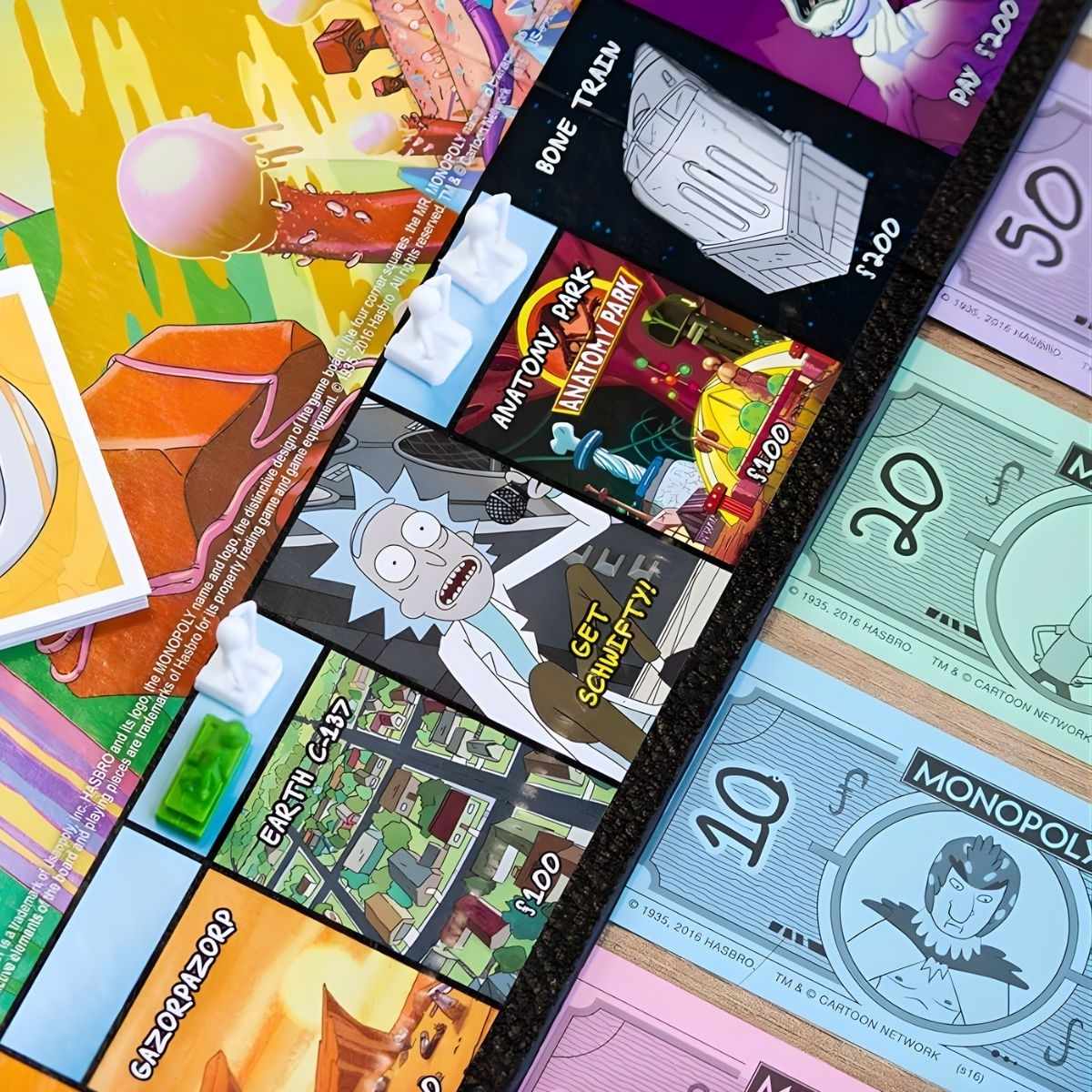 Επιτραπέζιο Monopoly Rick and Morty Winning Moves (Στα Αγγλικά)