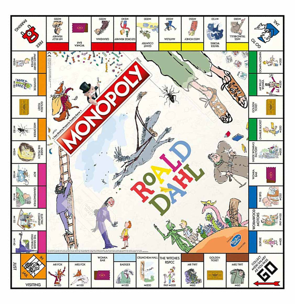 Επιτραπέζιο Monopoly Roald Dahl Hasbro (Στα Αγγλικά)