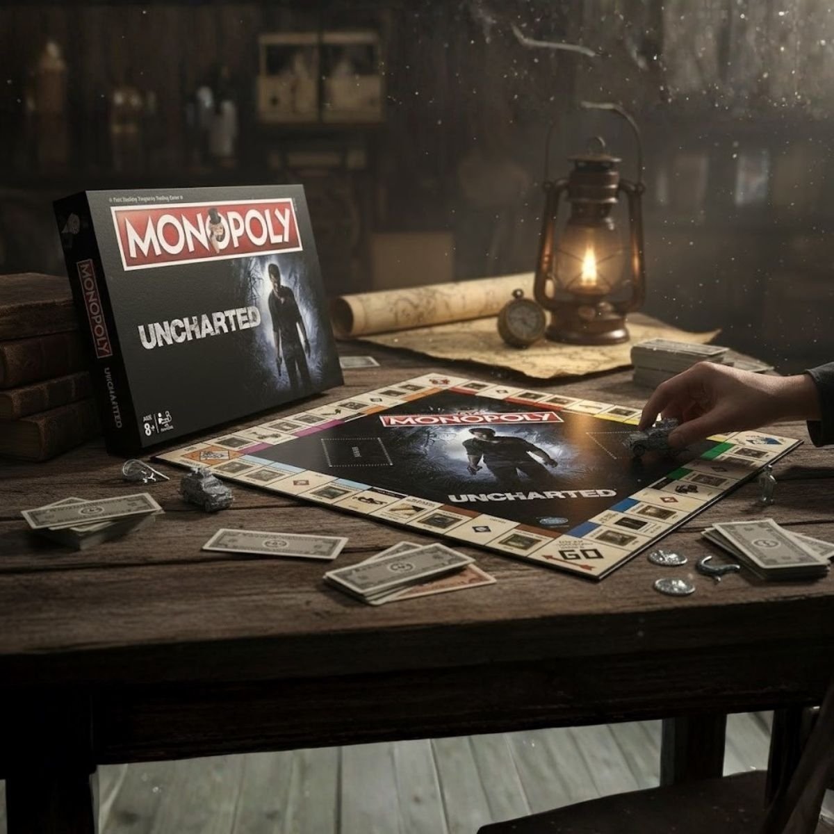 Επιτραπέζιο Monopoly Uncharted Winning Moves (Στα Αγγλικά)