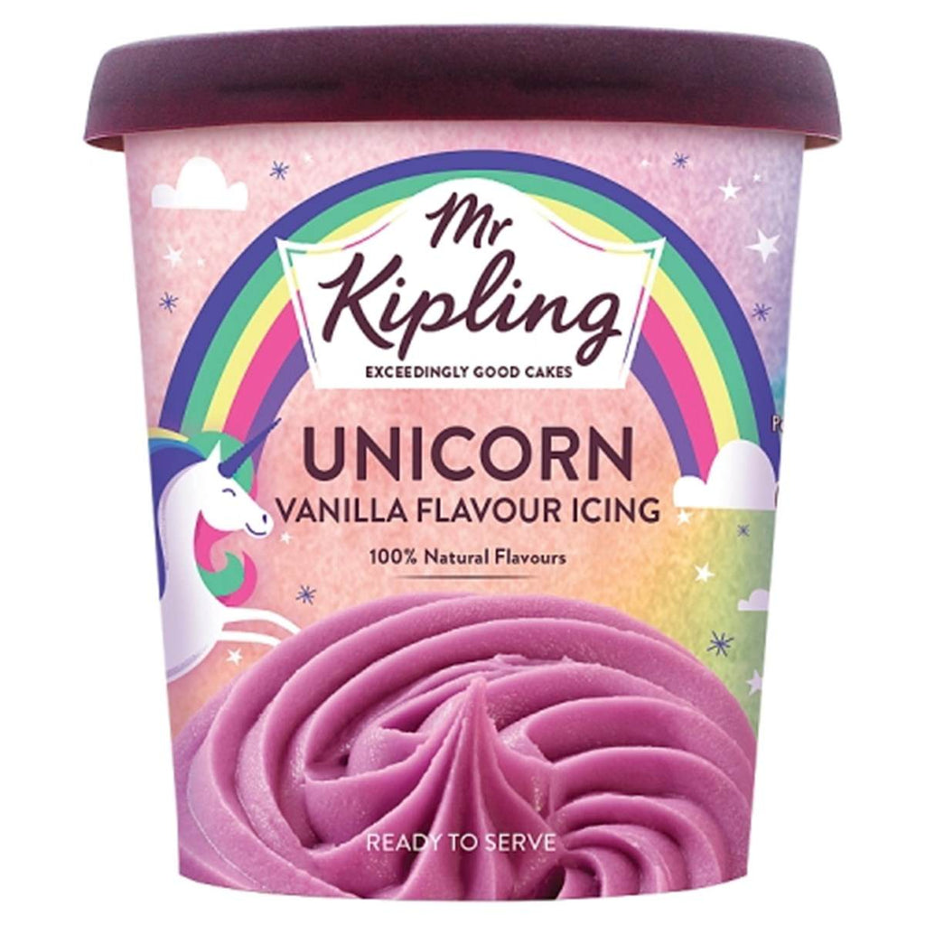 Mr Kipling Unicorn Vanilla Icing 400g-A