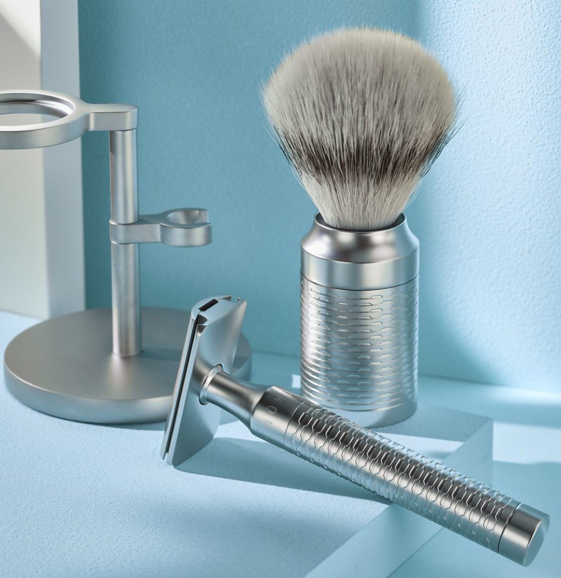 Muhle Πινέλο Ξυρίσματος Από Τρίχα Ασβού Rocca Silvertip Badger Brush