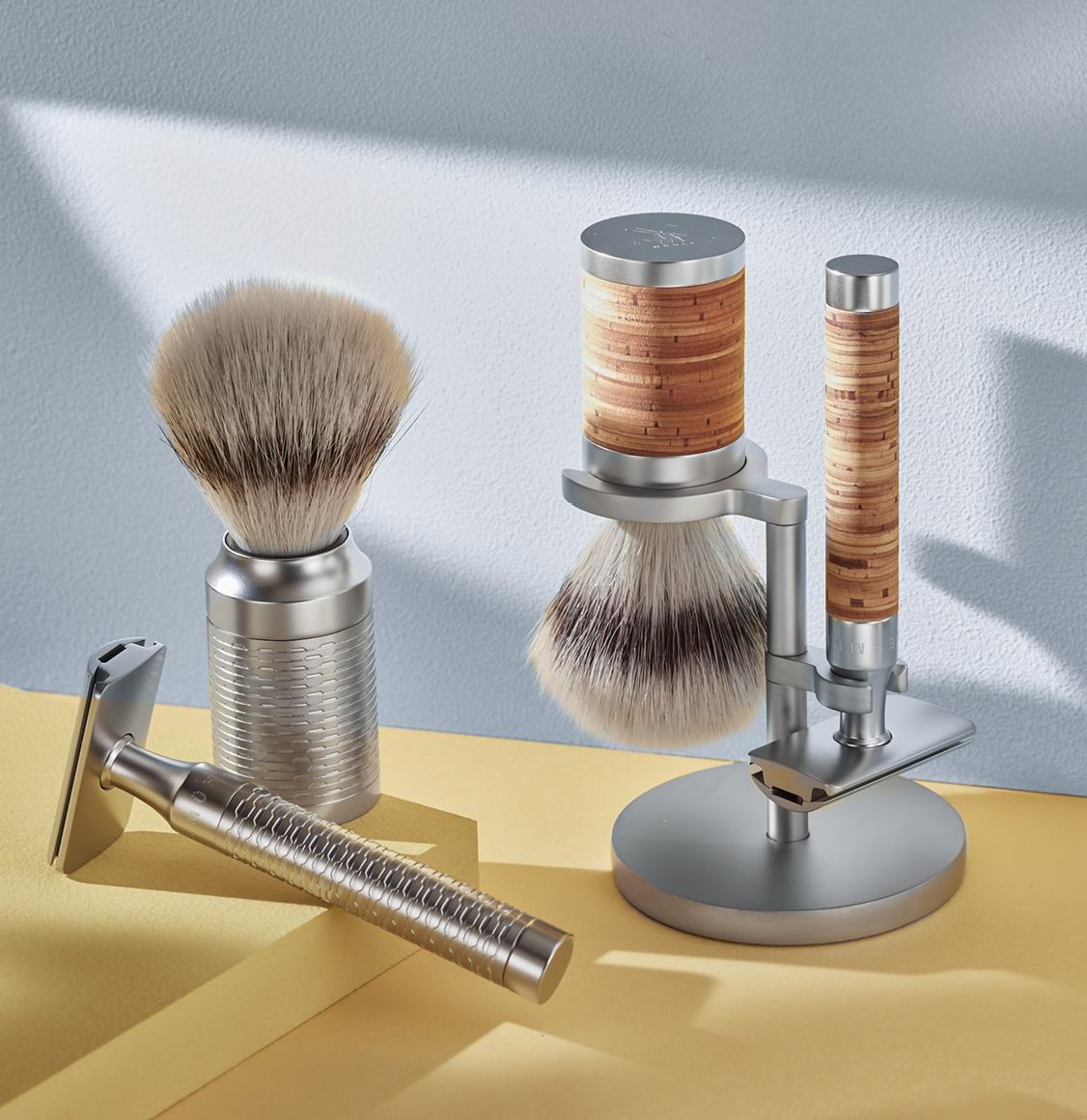 Muhle Πινέλο Ξυρίσματος Από Τρίχα Ασβού Rocca Silvertip Badger Brush