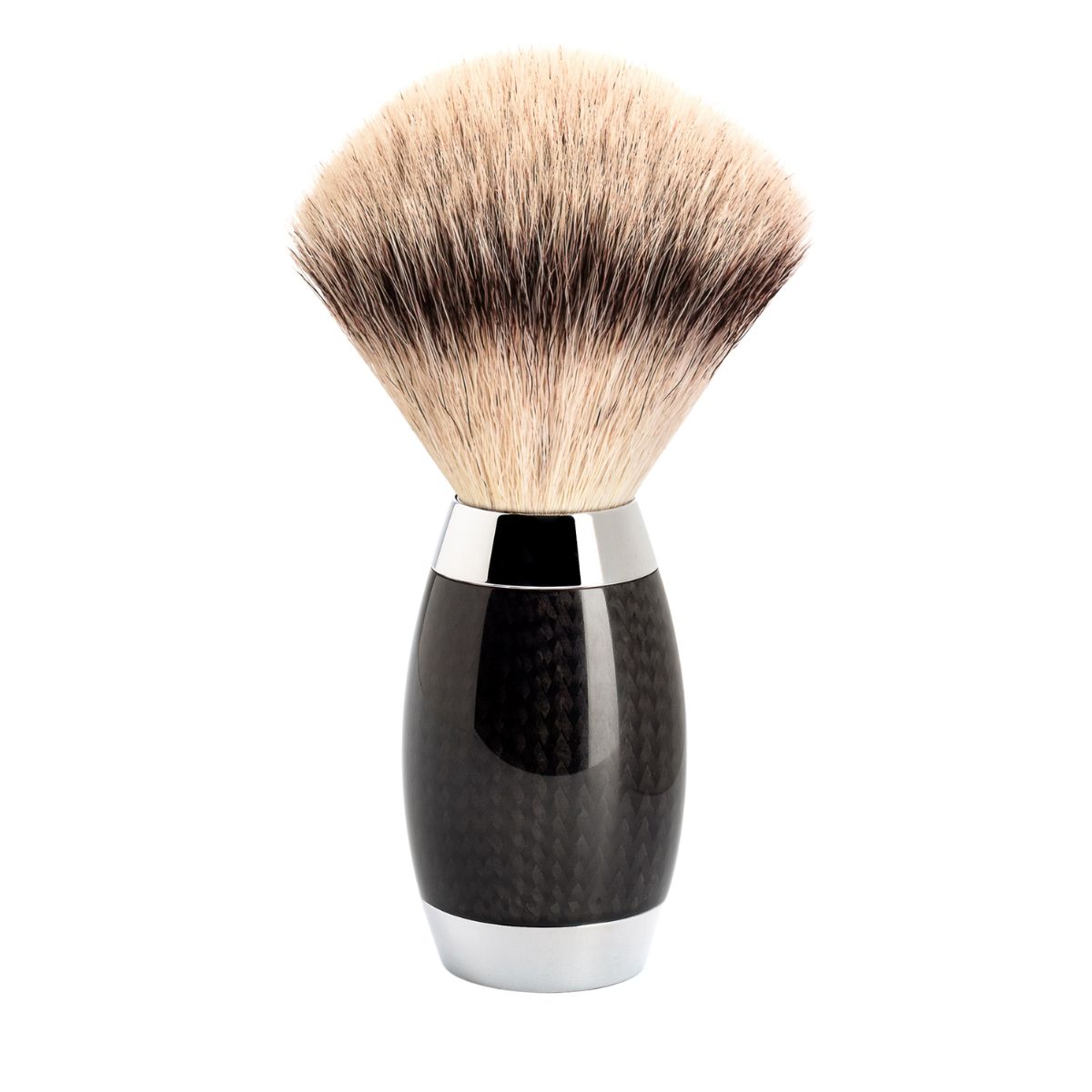 Πινέλο Ξυρίσματος Muhle Edition Με Συνθετική Ίνα Silvertip Fibre Badger Carbon Brush