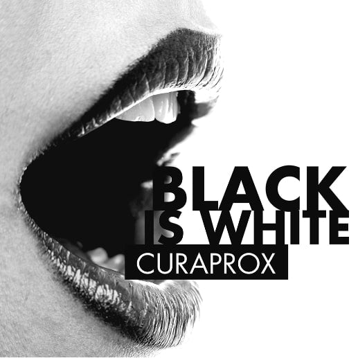 Οδοντόκρεμα Λεύκανσης Με Ενεργό Άνθρακα Curaprox Black Is White Charcoal Whitening Toothpaste 90ml