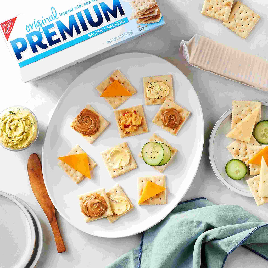 Κράκερ Σόδας Με Θαλασσινό Αλάτι Nabisco Original Premium Saltine Crackers 226g