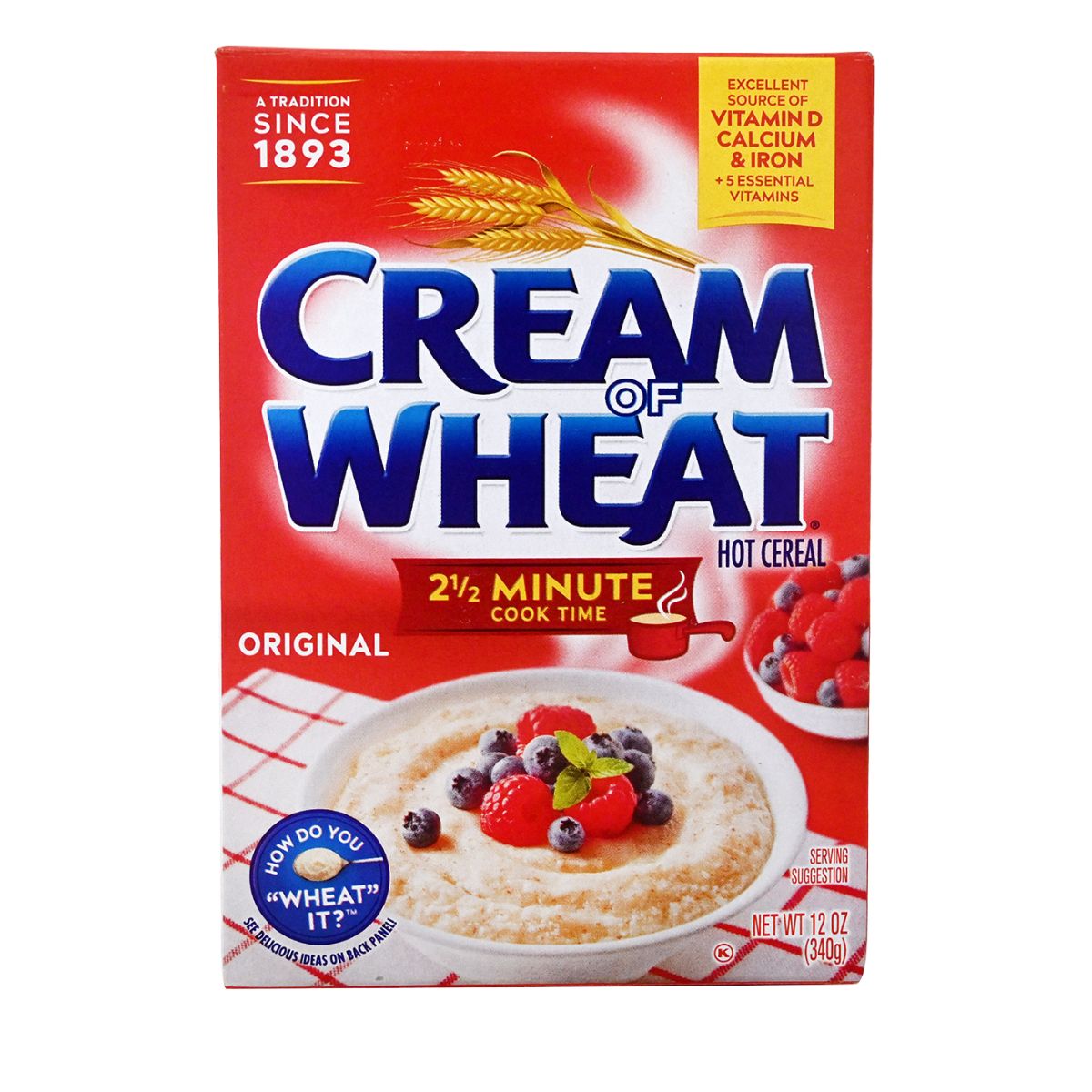 Ζεστή Κρέμα Σιταριού Cream of Wheat