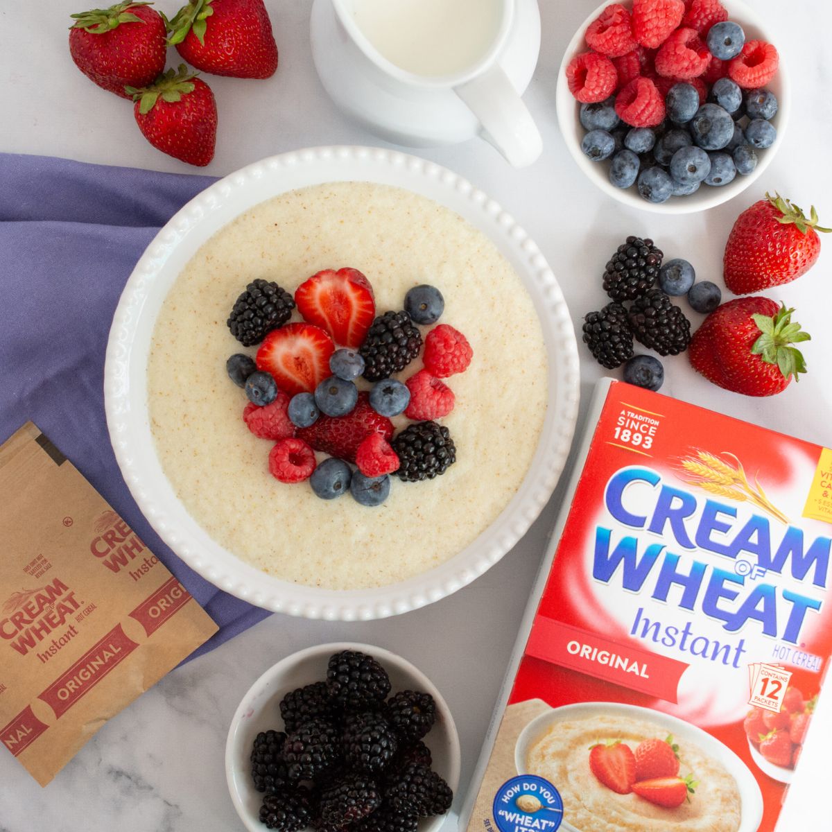 Ζεστή Κρέμα Σιταριού Cream of Wheat