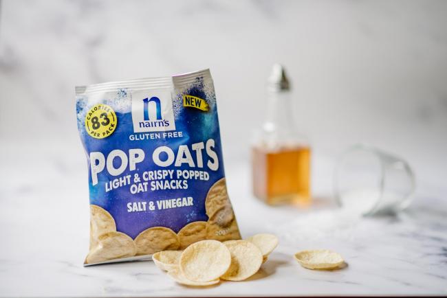 Τσιπς Βρώμης Αλάτι Ξίδι Nairn’s Pop Oats Salt And Vinegar 20g