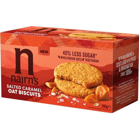 Μπισκότα Βρώμης Nairn's Salted Caramel Oat Biscuits 200g