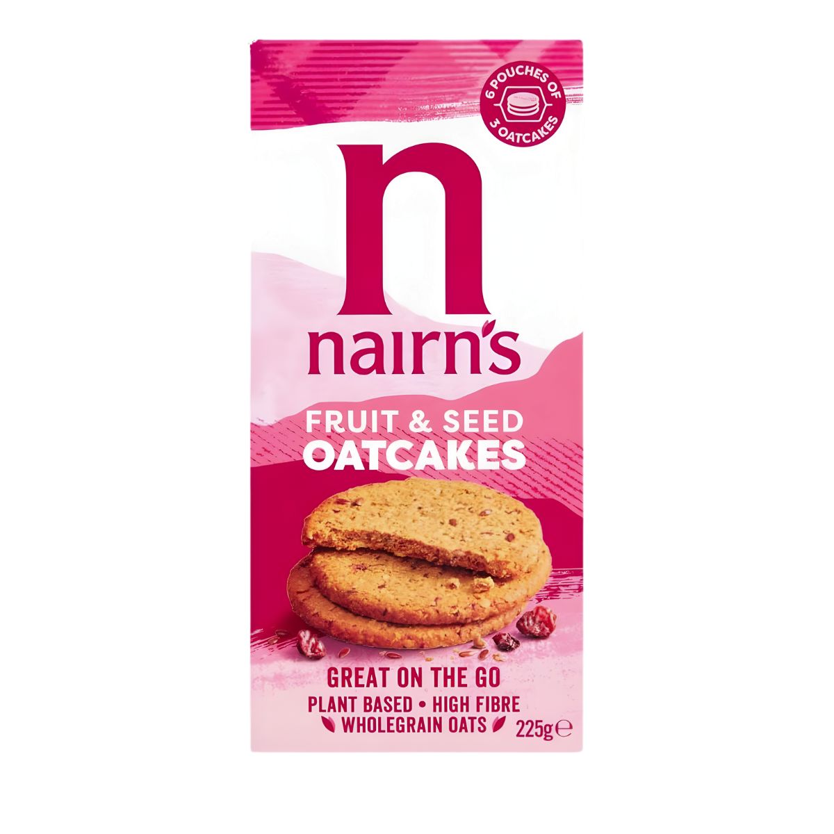 Μπισκότα Βρώμης Nairn’s Fruit and Seed Oatcakes