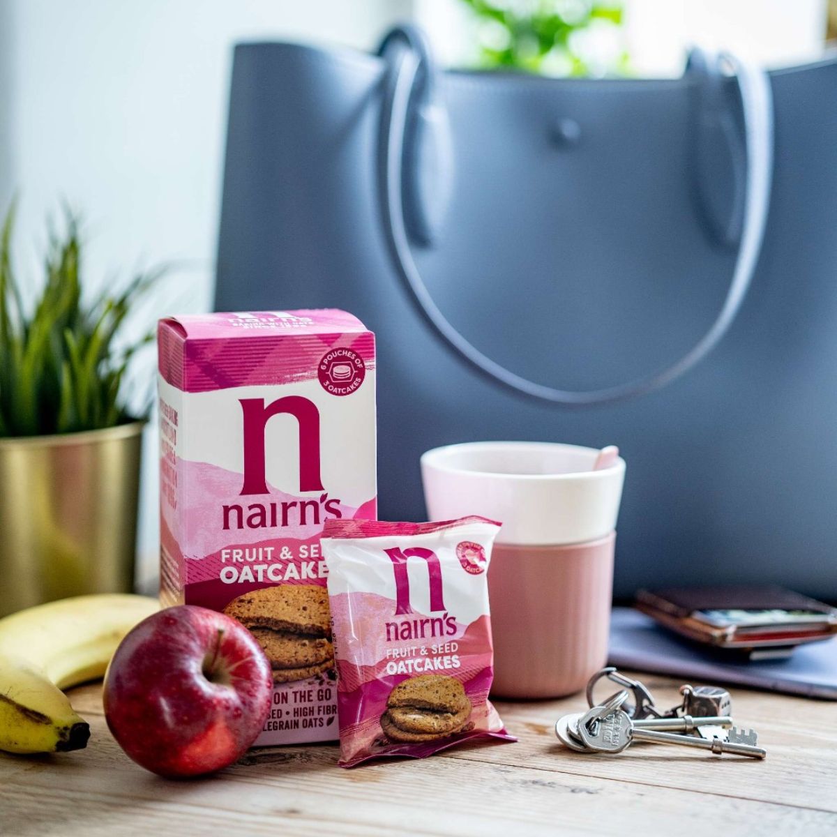 Μπισκότα Βρώμης Nairn’s Fruit and Seed Oatcakes