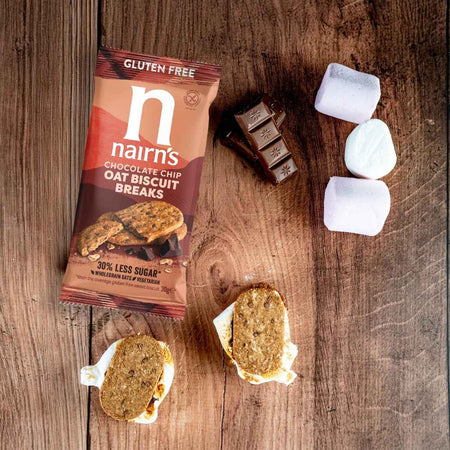 Μπισκότα Βρώμης Nairn's Gluten Free Biscuit Breaks Oats And Chocolate Chips