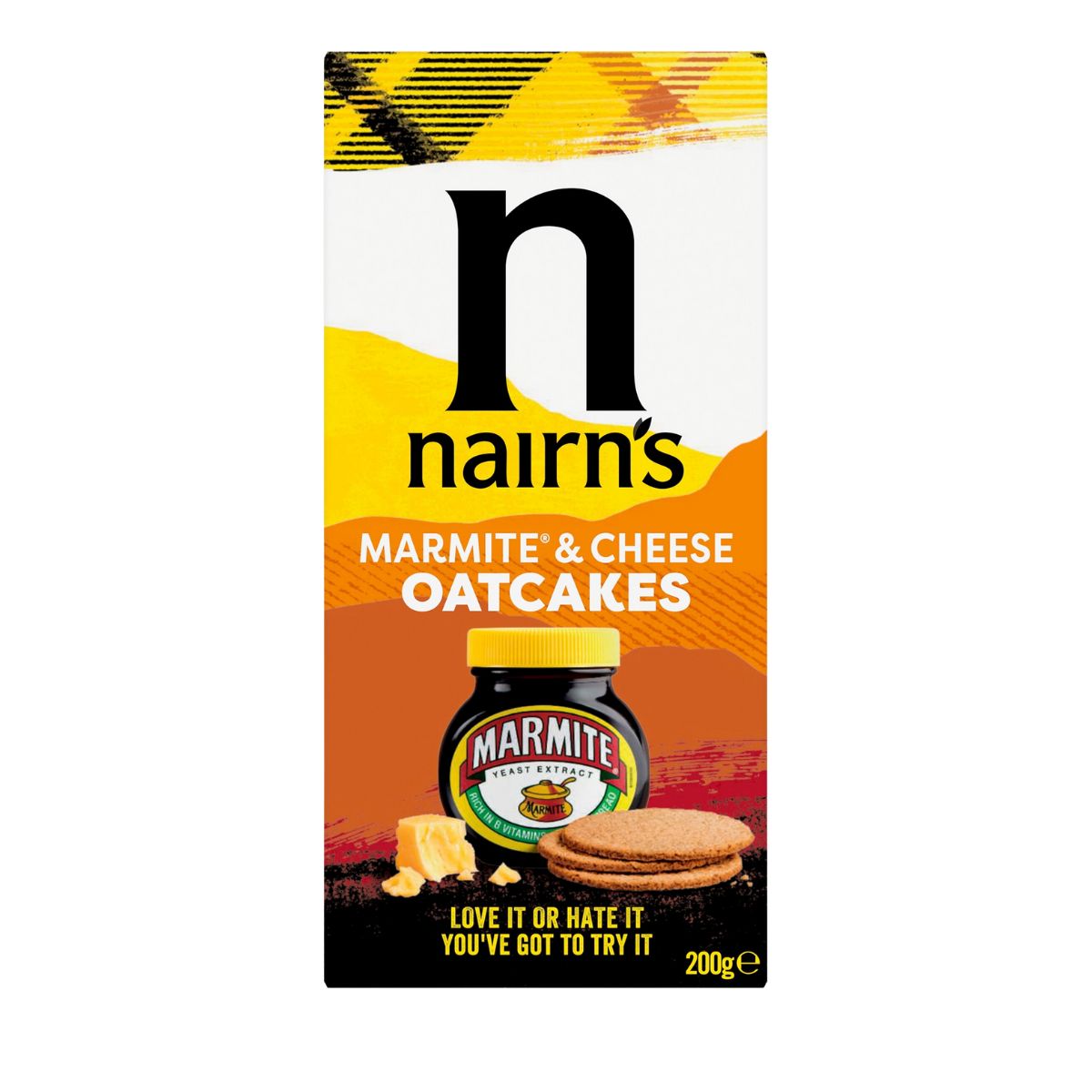 Μπισκότα Βρώμης Nairn’s Marmite and Cheese Oatcakes