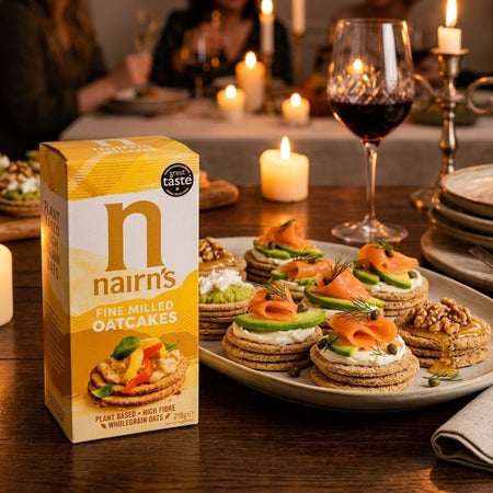 Κράκερ Βρώμης Nairn's Vegan Fine Milled Oatcakes