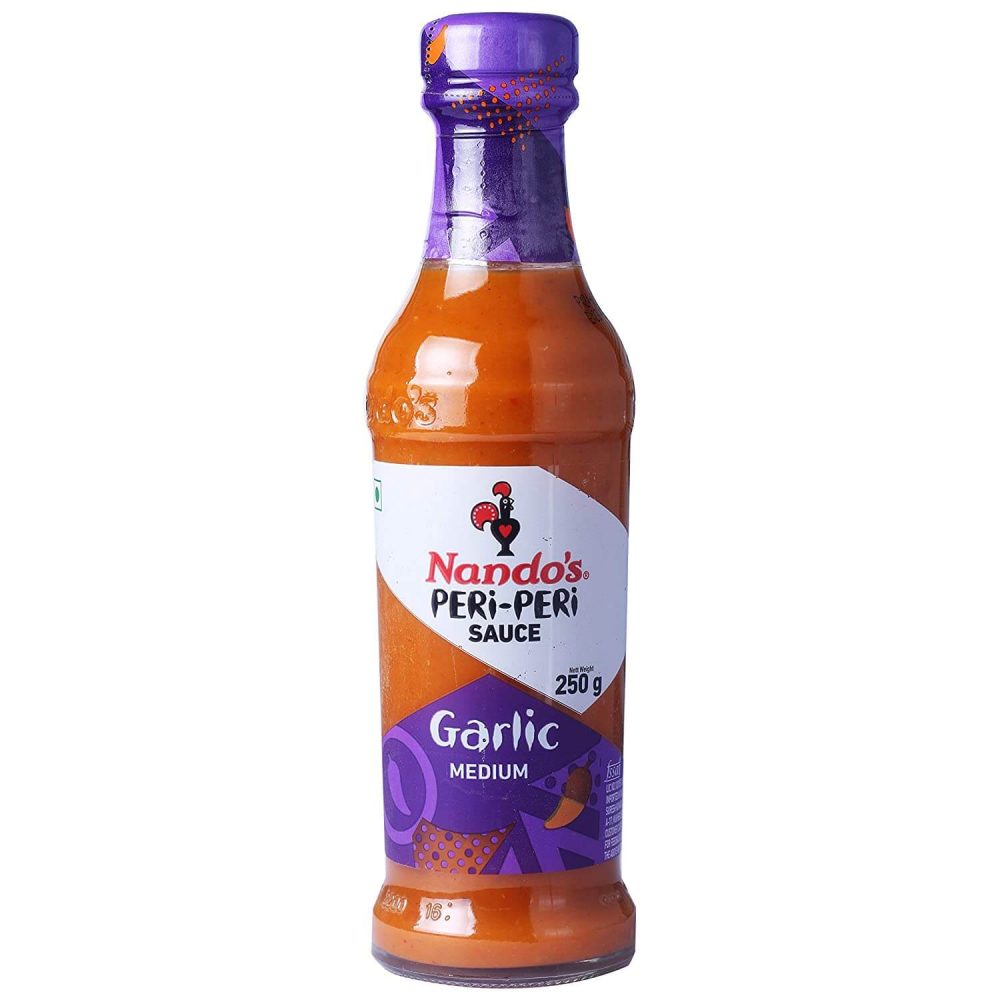 Nandos Peri Peri Garlic Medium 125ml-A