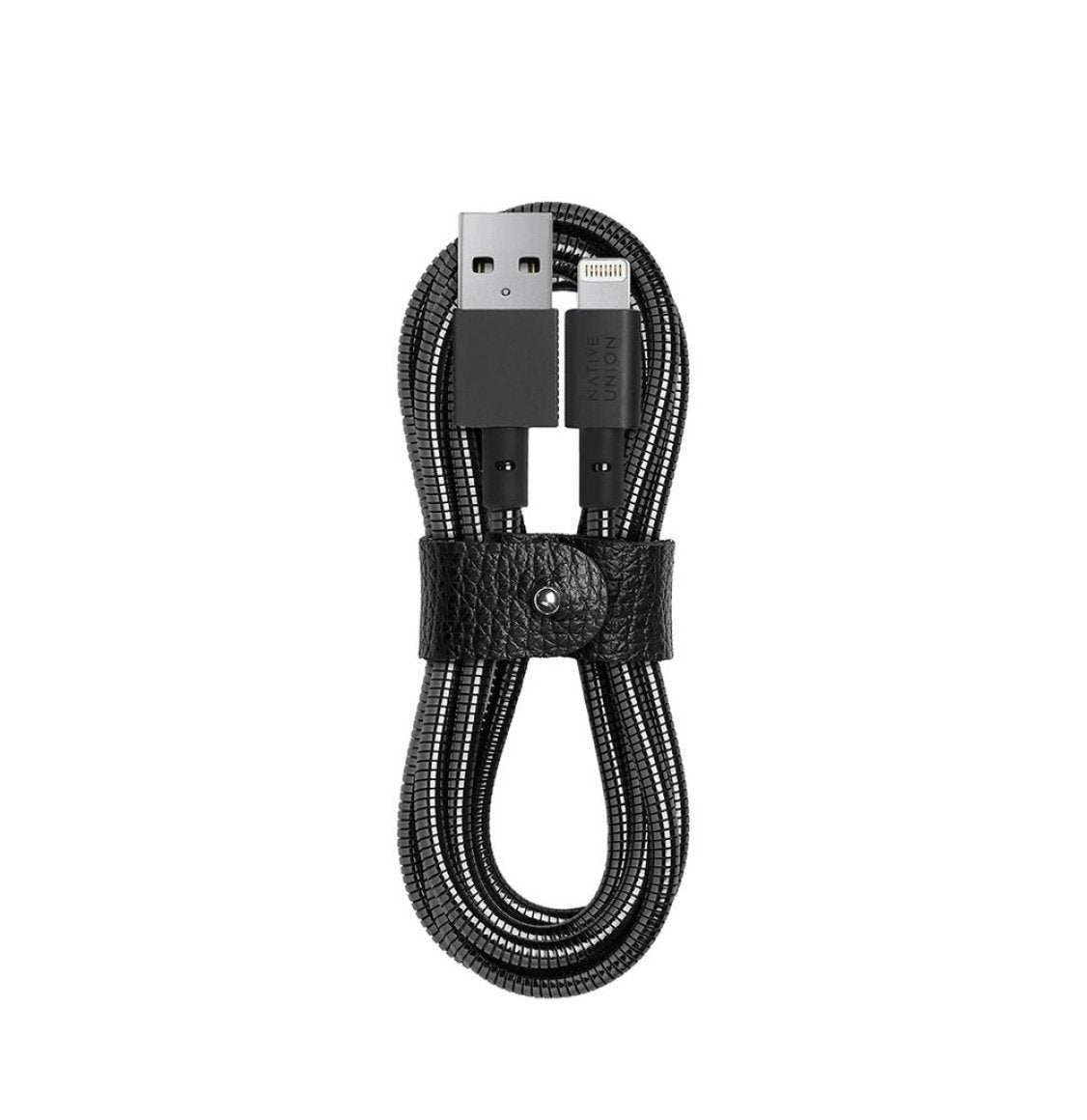 Καλώδιο Φόρτισης Native Union Tom Dixon Coil Cable Lighting Brushed Black
