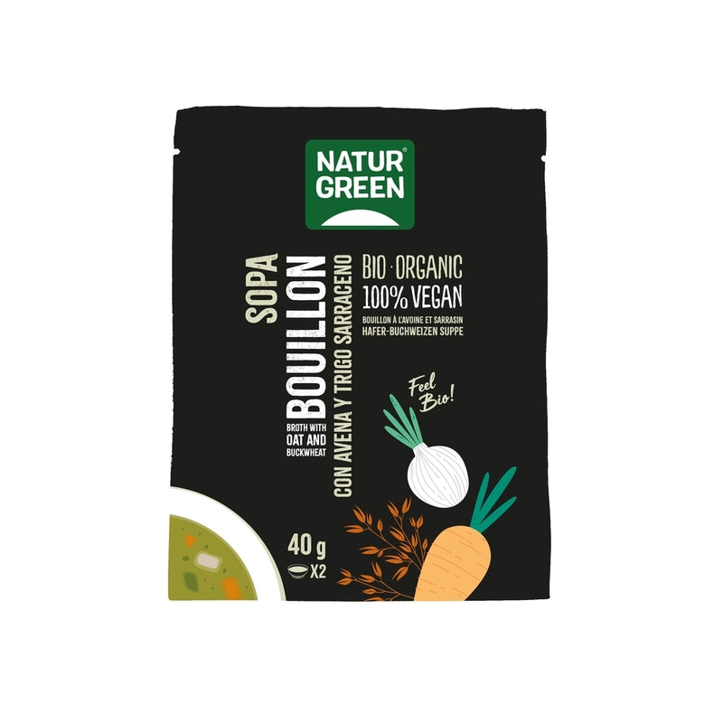 Naturgreen Bio Soup Bouillon with Oat and Buckwheat