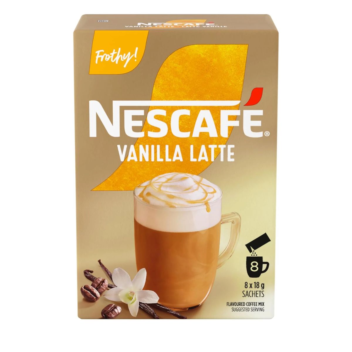 Στιγμιαίο Ρόφημα Καφέ με Βανίλια Nescafe Gold Vanilla Latte