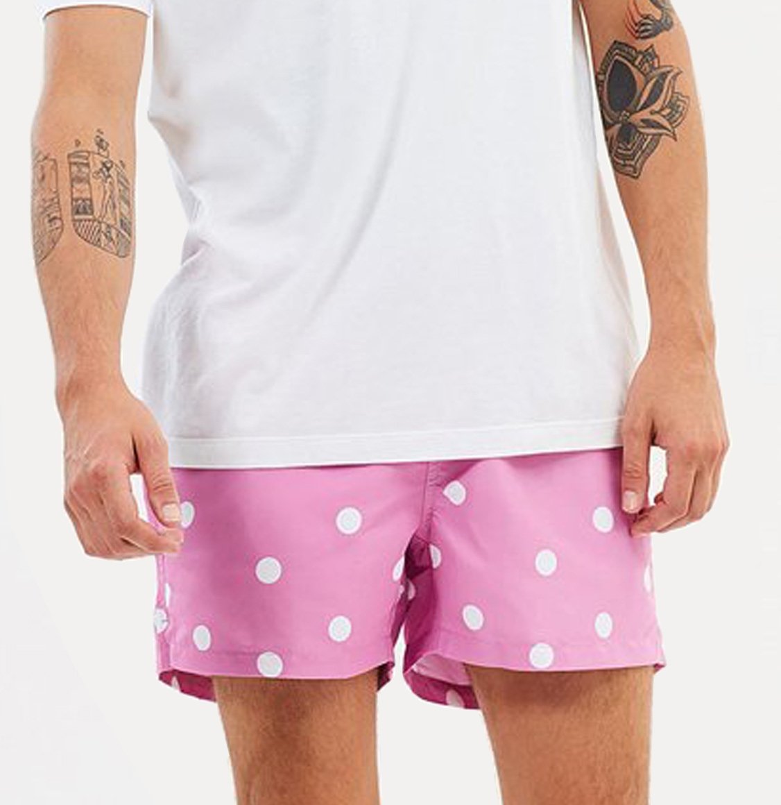 Μαγιό Nikben Pink Dot Swim Shorts Pink