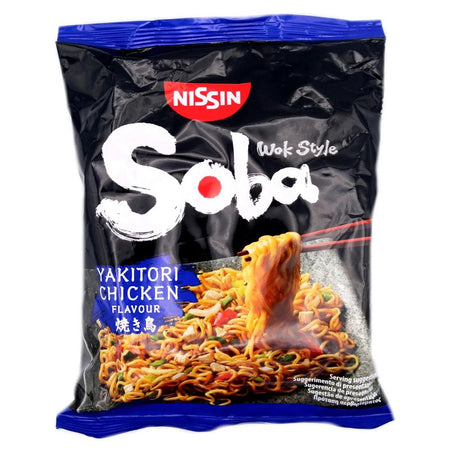 Nissin Soba Wok Style Yakitori Chiken Flavour Noodles