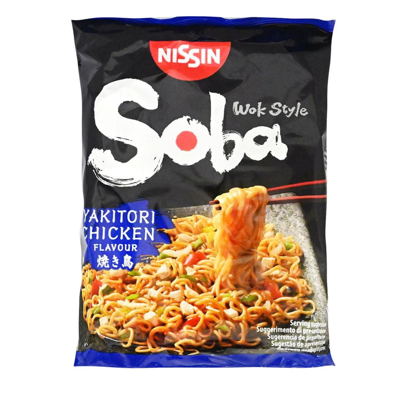 Στιγμιαία Νούντλς Nissin Soba Yakitori Chicken Flavour Noodles