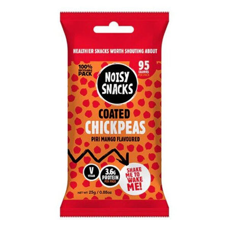 Noisy Snacks Coated Chickpeas Piri Mango Flavoured 25g-A