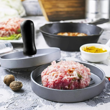 Αντικολλητική Πρέσα Μπιφτεκιών Non-Stick Burger Press