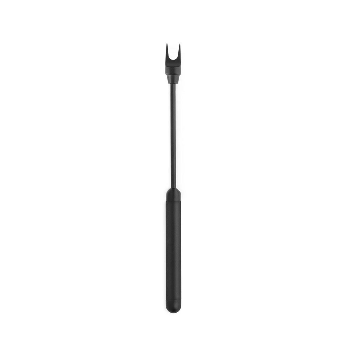 Normann Copenhagen Pebble Cheese Fork Black