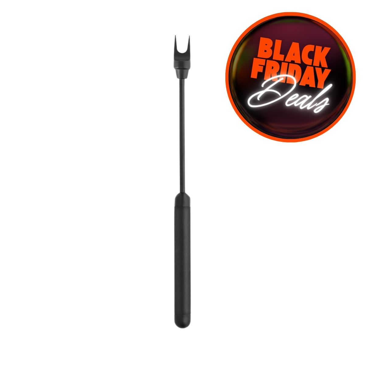 Πιρούνι Σερβιρίσματος Τυριού Normann Copenhagen Pebble Cheese Fork Black