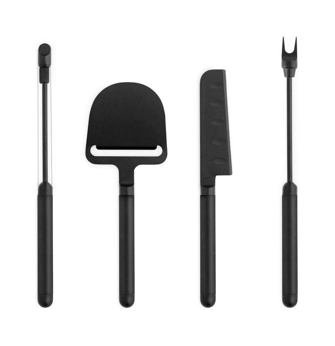 Normann Copenhagen Pebble Cheese Fork Black