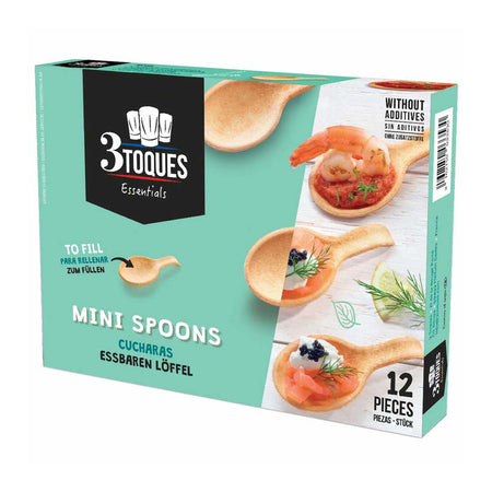 Βάση Σφολιάτας Κουταλάκι 3 Toques Mini Spoon 12 Pieces