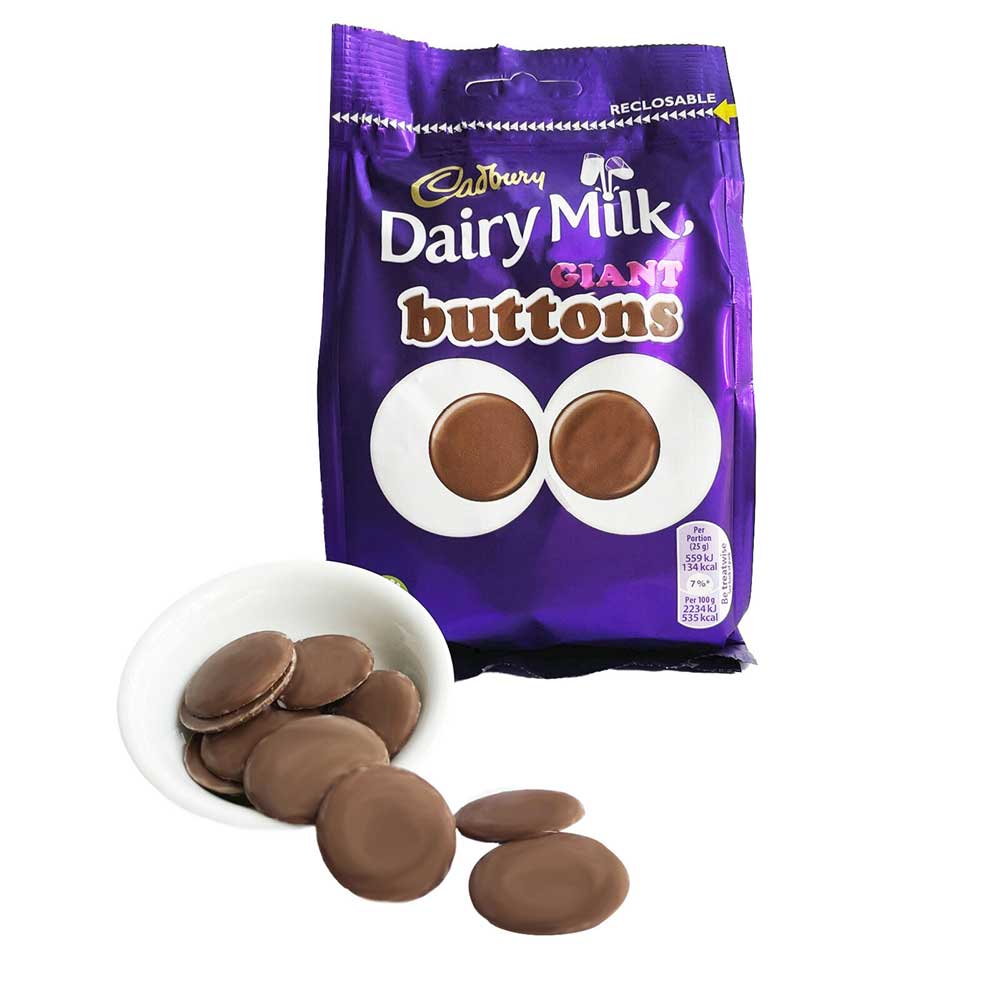 Σοκολατάκια Γάλακτος Cadbury Giant Buttons 119g