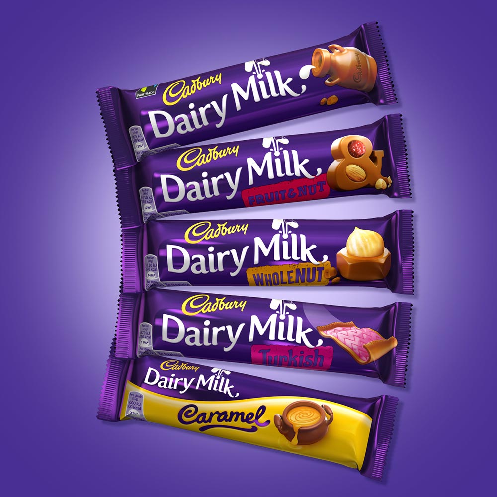 Σοκολάτα Γάλακτος Cadbury Dairy Milk Wholenut 45g