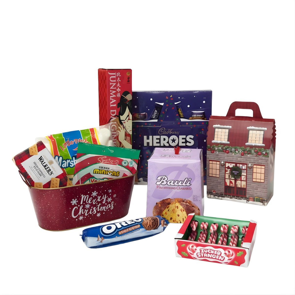 Χριστουγεννιάτικο Πακέτο Δώρων Snackmas Deluxe Christmas Gift Box