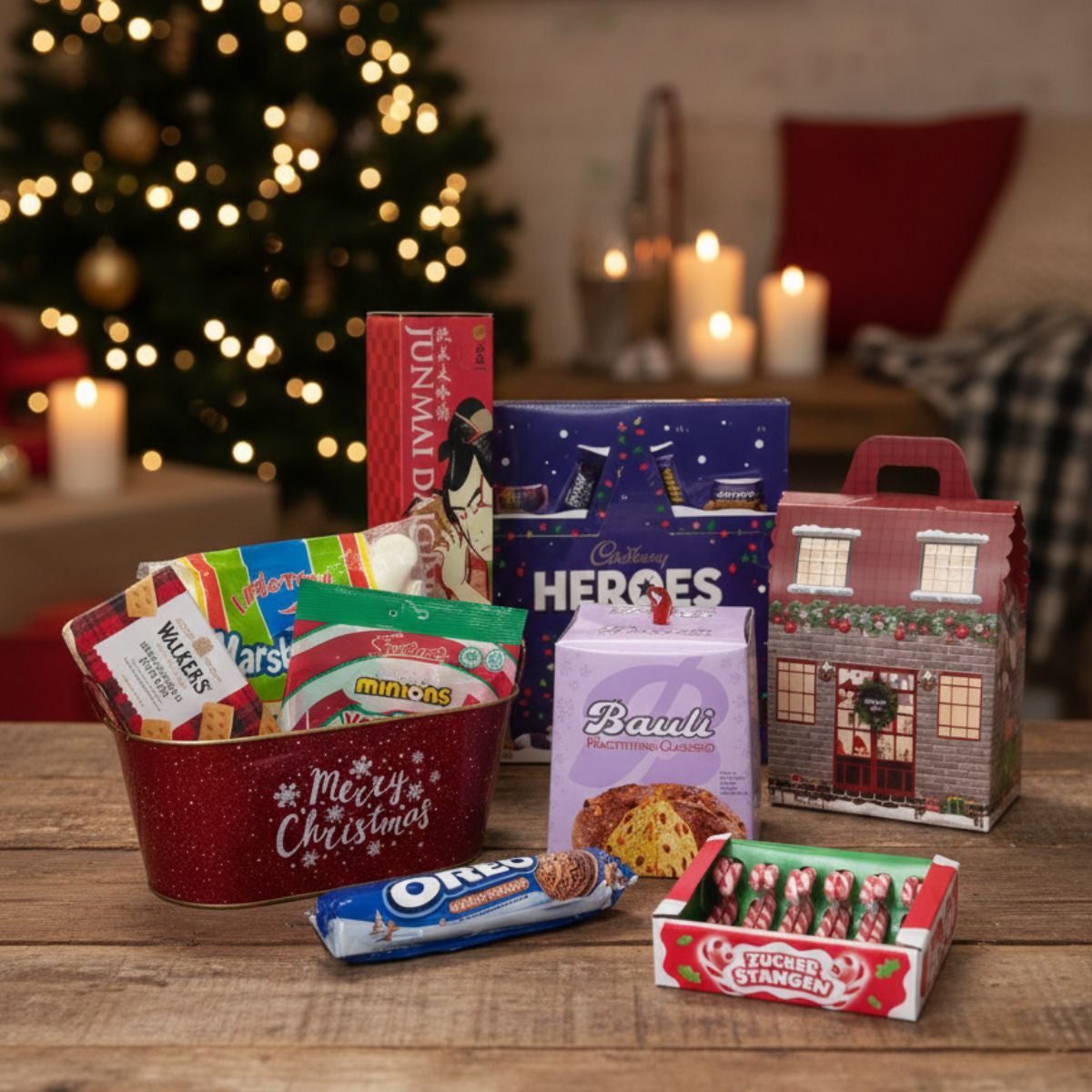 Χριστουγεννιάτικο Πακέτο Δώρων Snackmas Deluxe Christmas Gift Box