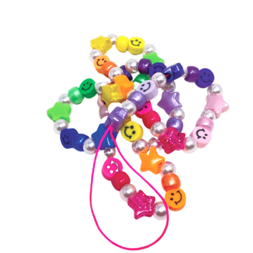 Αξεσουάρ Κινητού The Mamacita Store Handmade Phone Strap Smiley Rainbow Stars