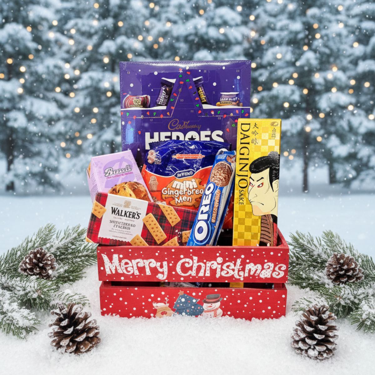 Χριστουγεννιάτικο Πακέτο Δώρων Snackmas Grand Christmas Gift Box