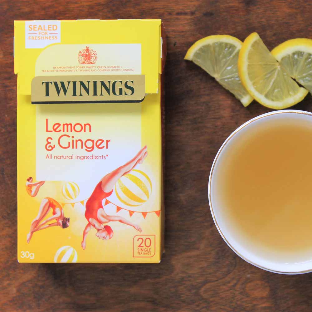 Twinings Lemon and Ginger 20 Tea Bags