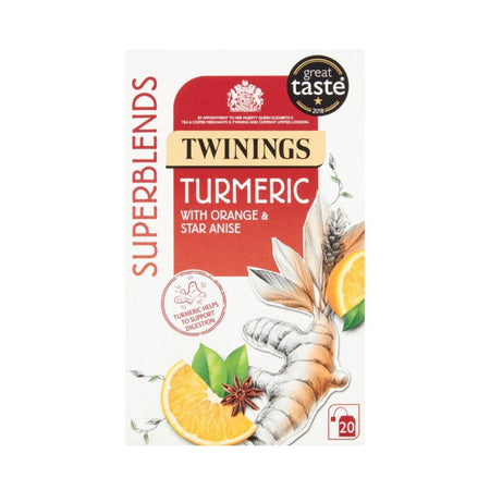 Αφέψημα Βοτάνων Twinings Superblends Turmeric 20 Tea Bags