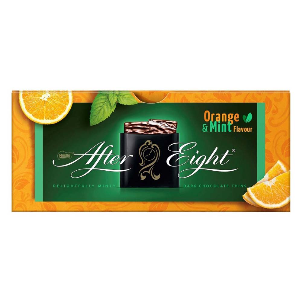 Σοκολατάκια Μέντα Με Πορτοκάλι After Eight Orange And Mint Dark Chocolate Thins 200g