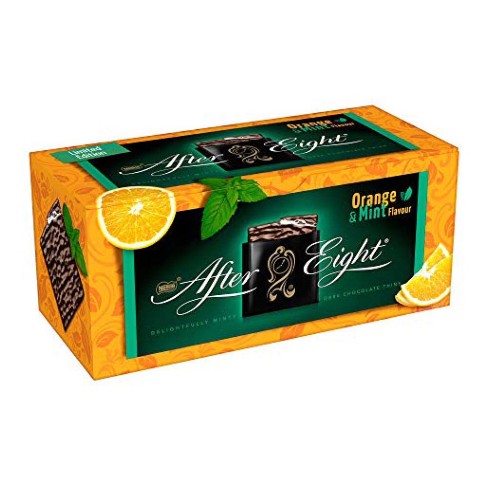 After Eight Orange And Mint Dark Chocolate Thins