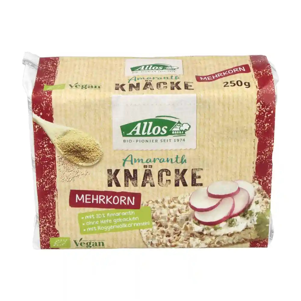 Allos Amaranth Multigrain Cracker Bio Vegan
