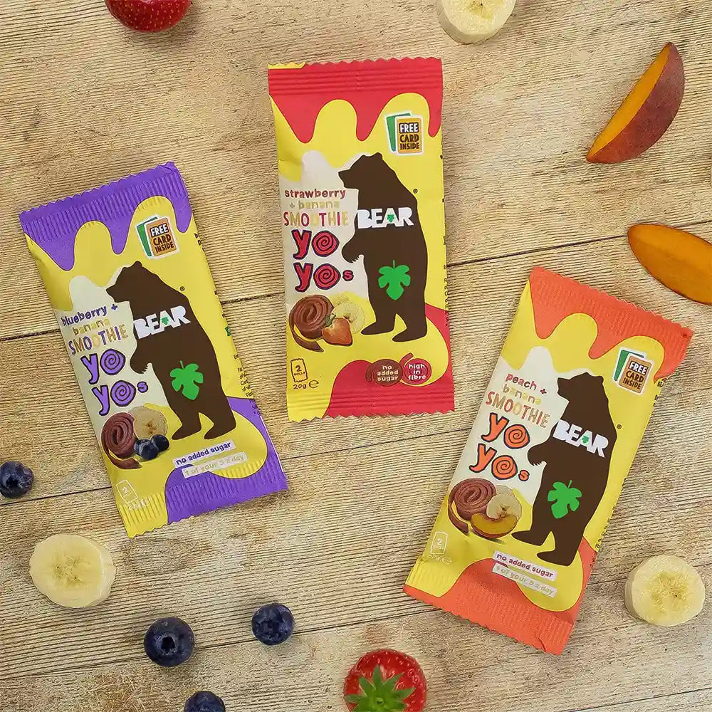 Bear Yo Yo Peach and Banana Smoothie