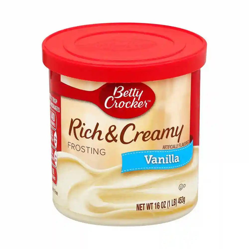 Betty Crocker Rich and Creamy Vanilla Frosting 453g