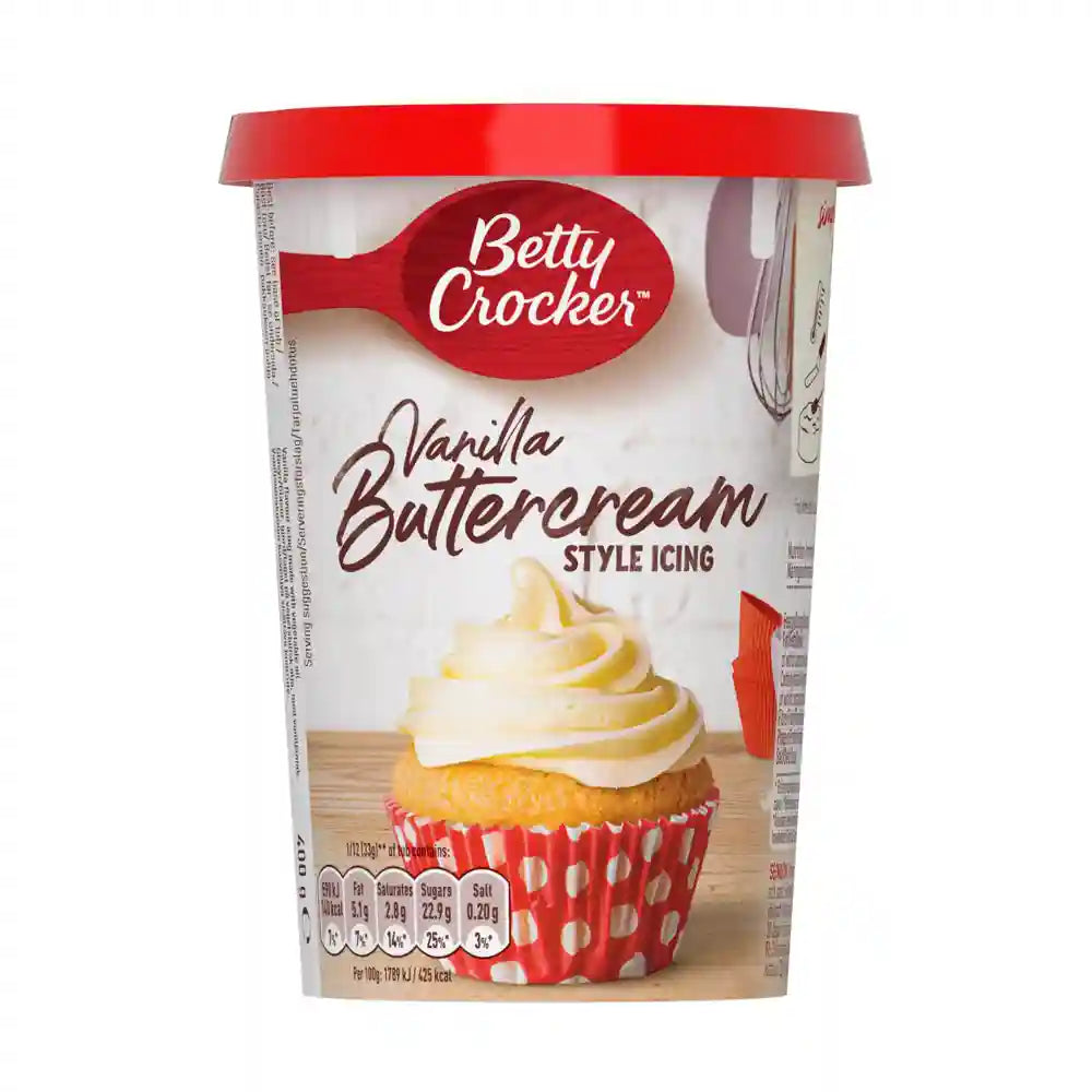 Betty Crocker Vanilla Buttercream Icing 400g