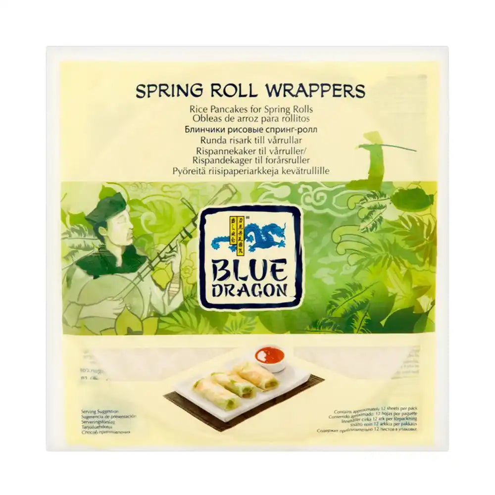 Blue Dragon Spring Roll Wrappers 134g