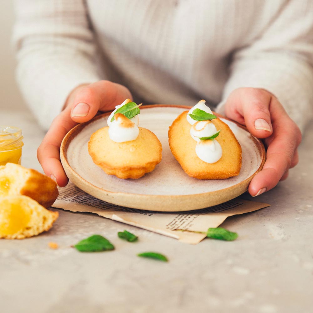 Κέικ Ατομικά με Λεμόνι Bonne Maman Madeleine Citron 175g